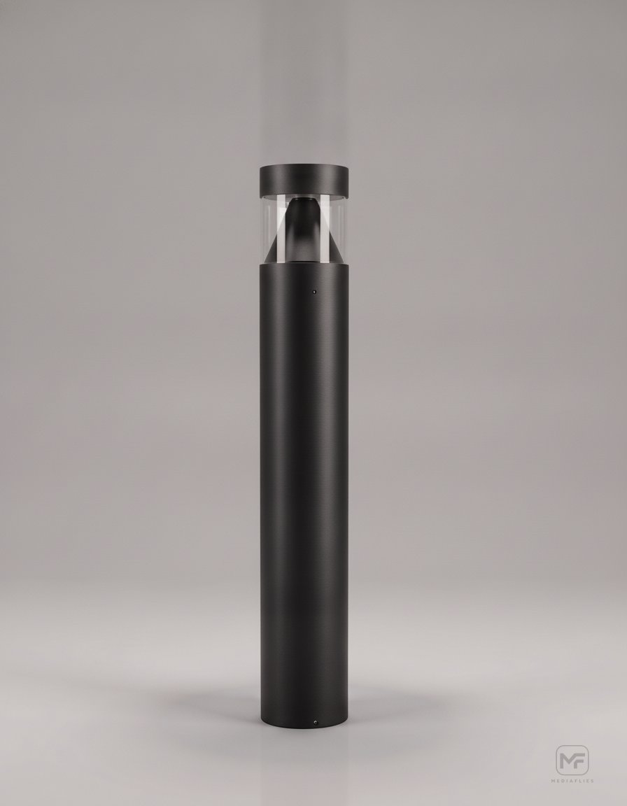 ANDO BD103 Round flat-top architectural bollard