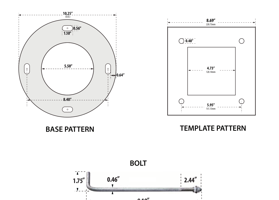 D140 mounting drawing