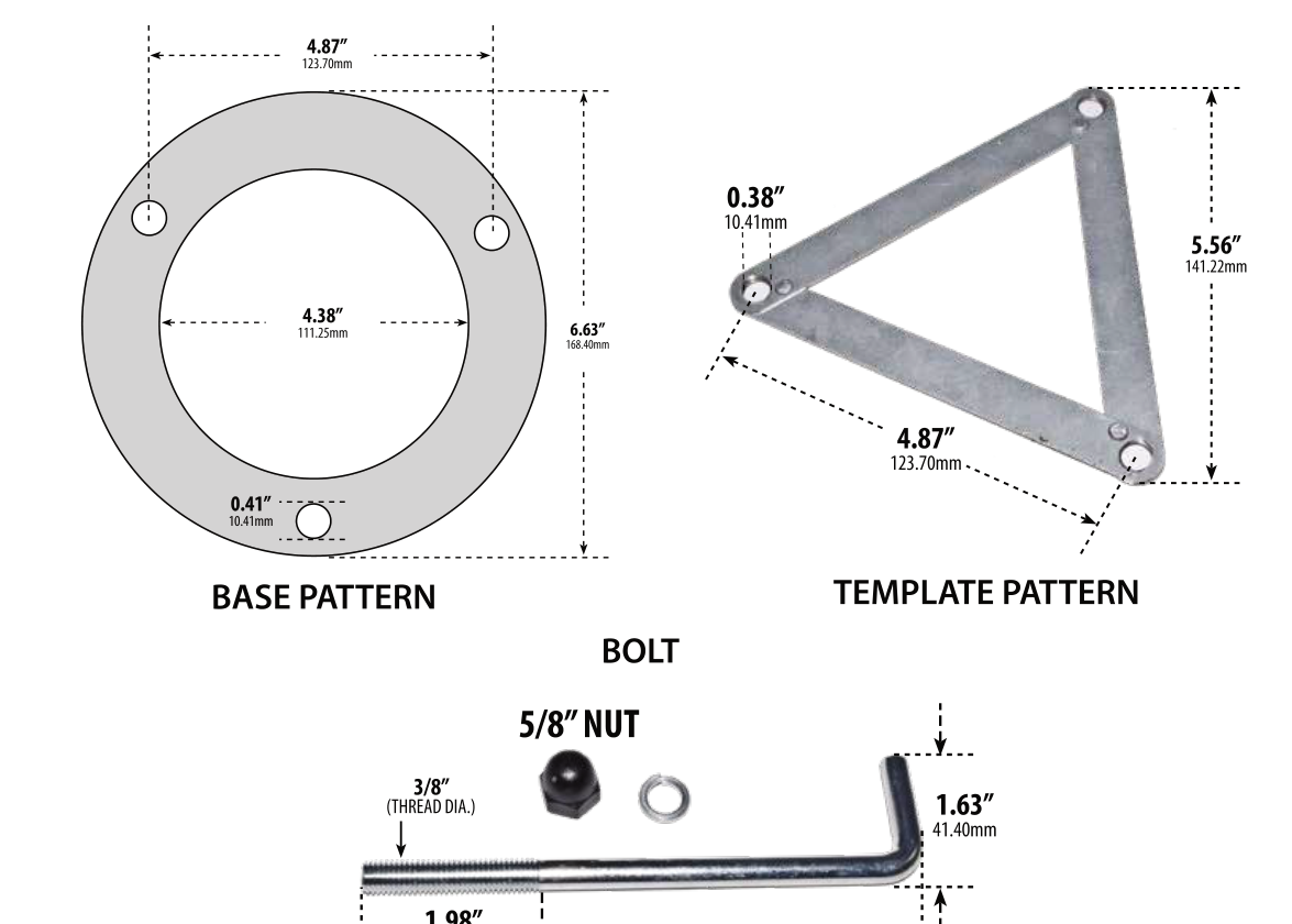 D3300 mounting drawing