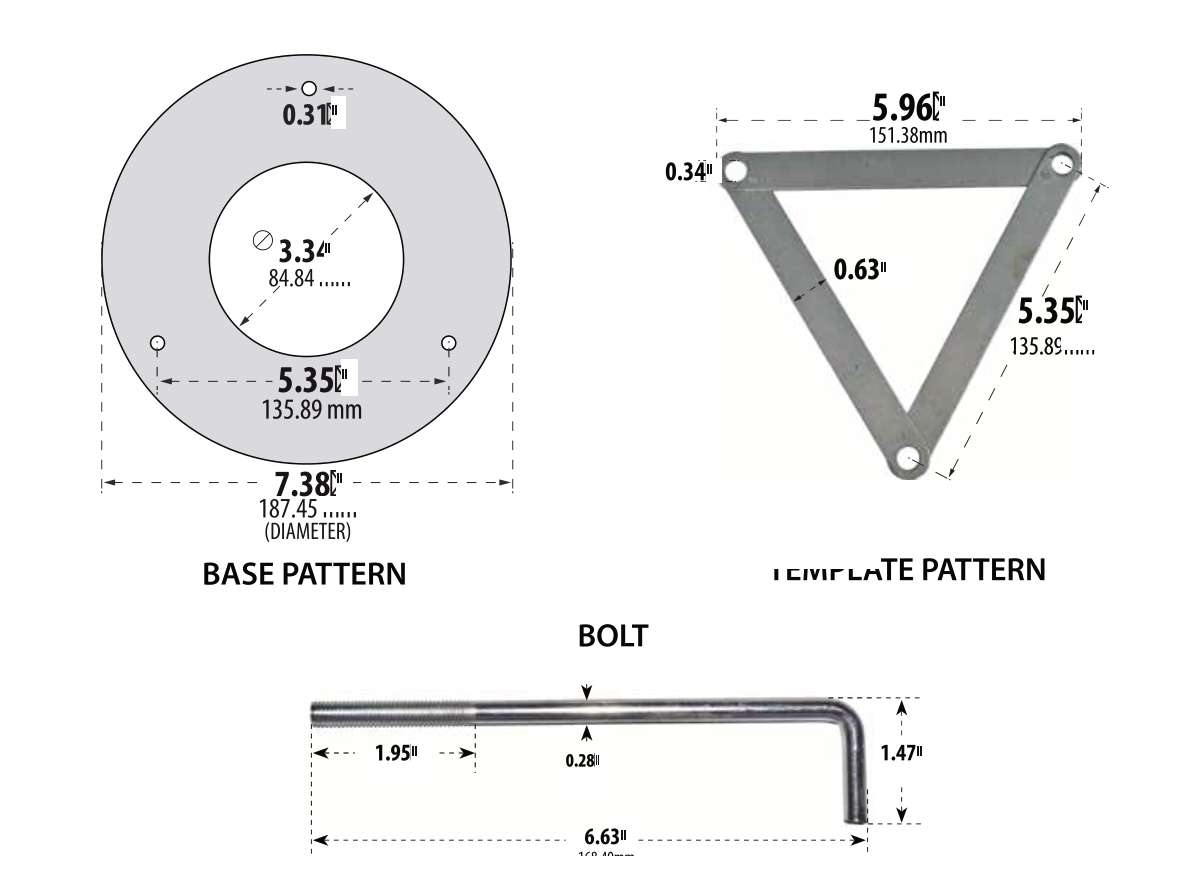 D700-SS316 mounting drawing