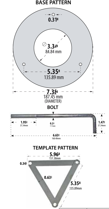 D790-SS316 mounting drawing