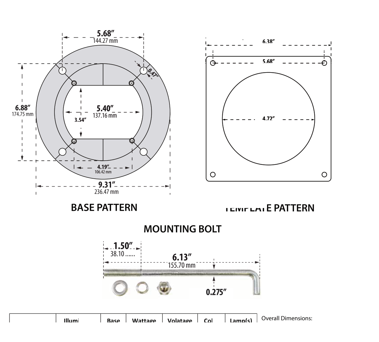 D850 mounting drawing